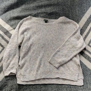 Roots oatmeal knit sweater